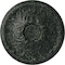 Ekena Millwork Tristan Ceiling Medallion (Fits Canopies up to 5 1/2"), 26"OD x 3"P, Painted Turtle Crackle CM26TNPTC - alternate 1